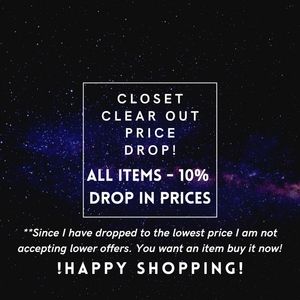 SALE All items Closet Clearout!